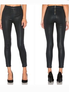 NWT Lovers + Friends Jesse High Rise Waxed Skinny Jeans sz 27